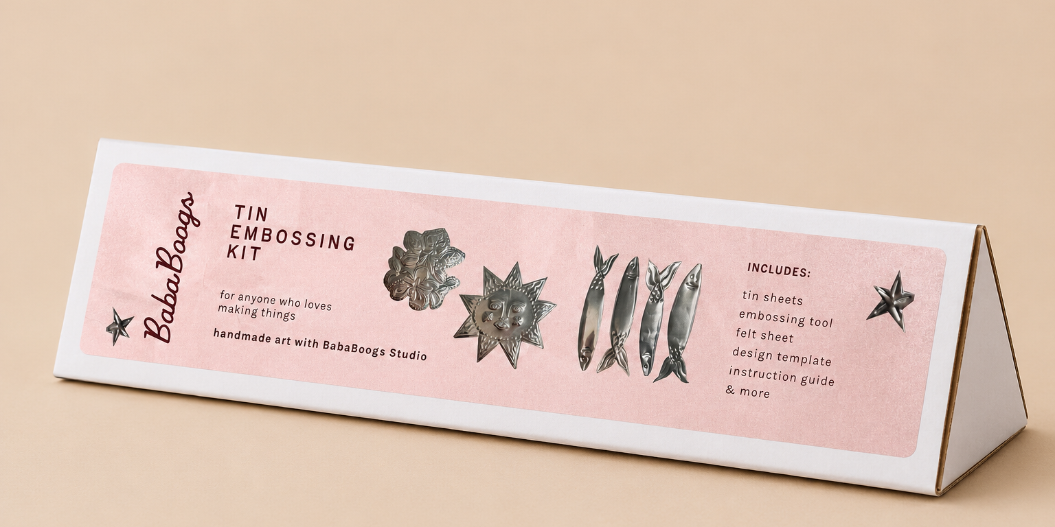 Tin Art Embossing Kit