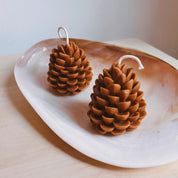 Pinecone Candle