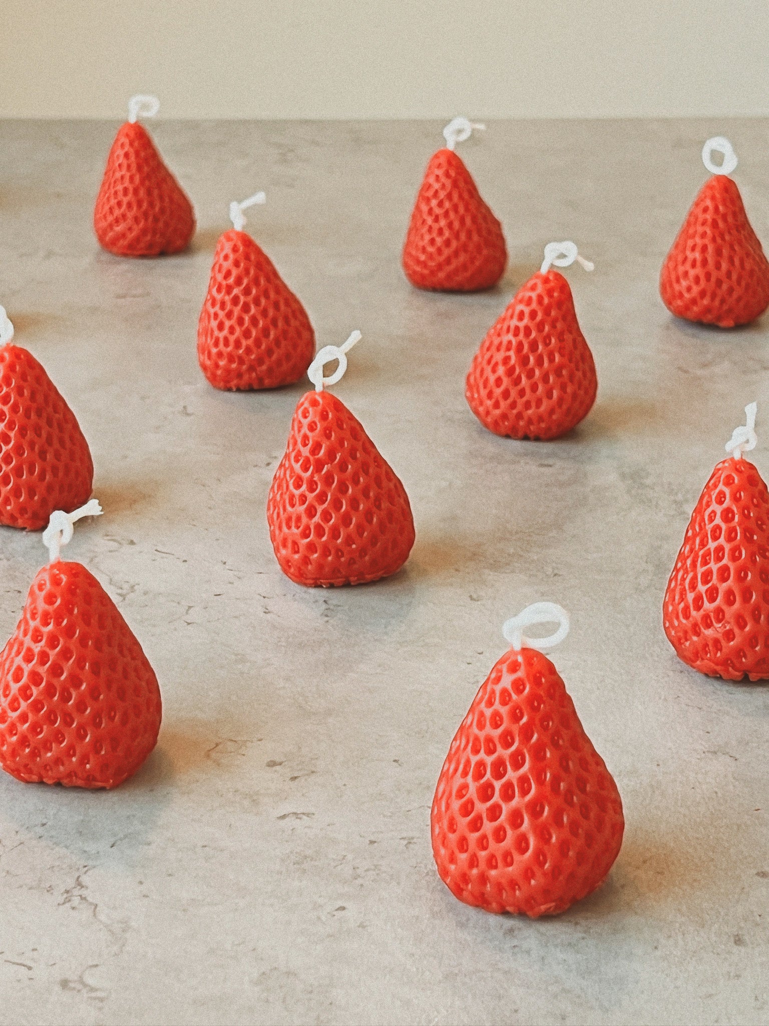 Strawberry Candles
