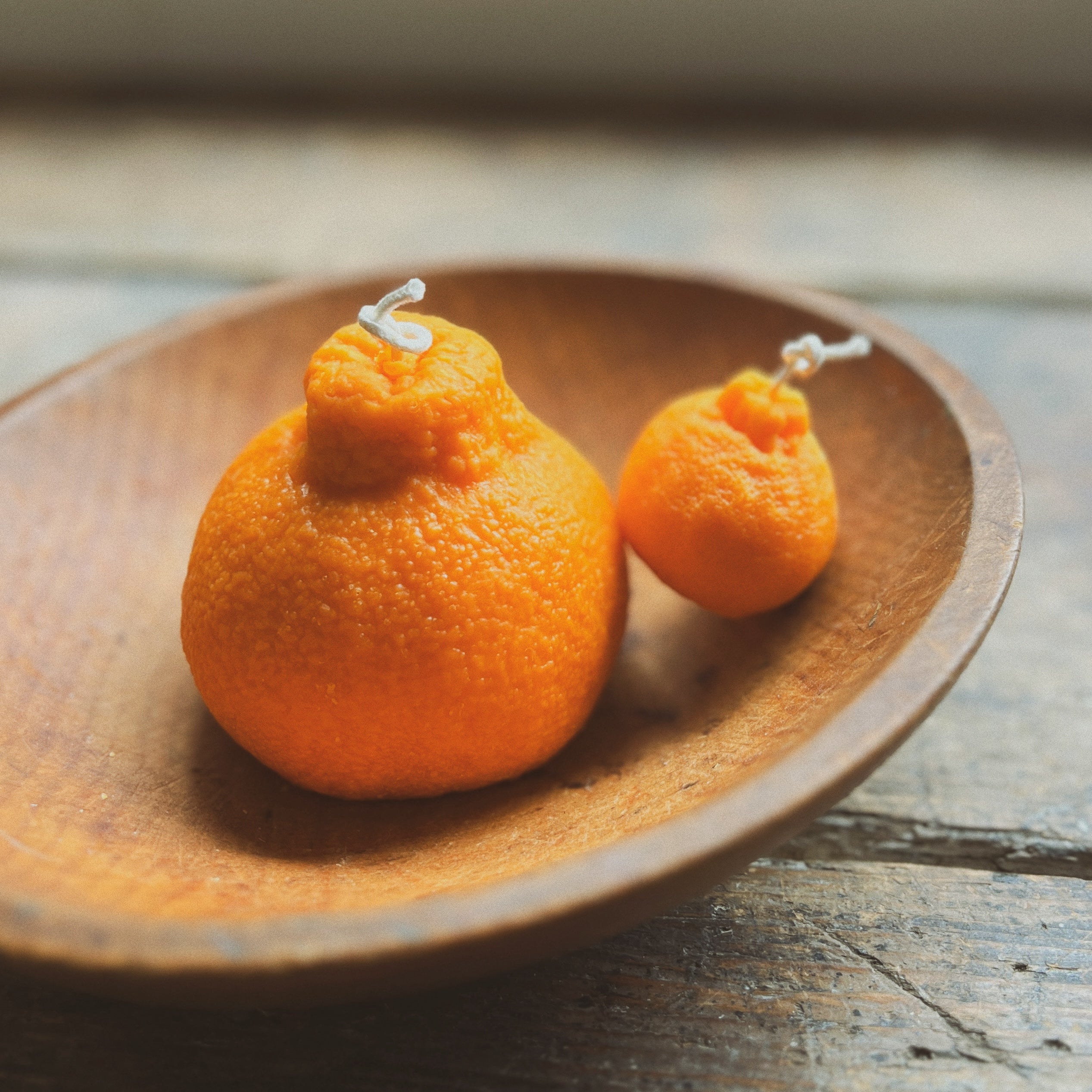 Sumo Orange Candle